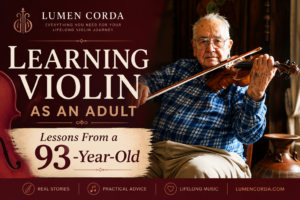 Learning Violin as an Adult