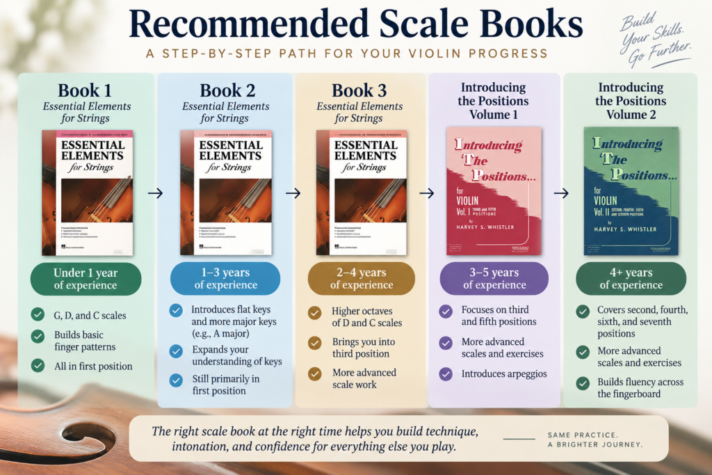 violin scale books