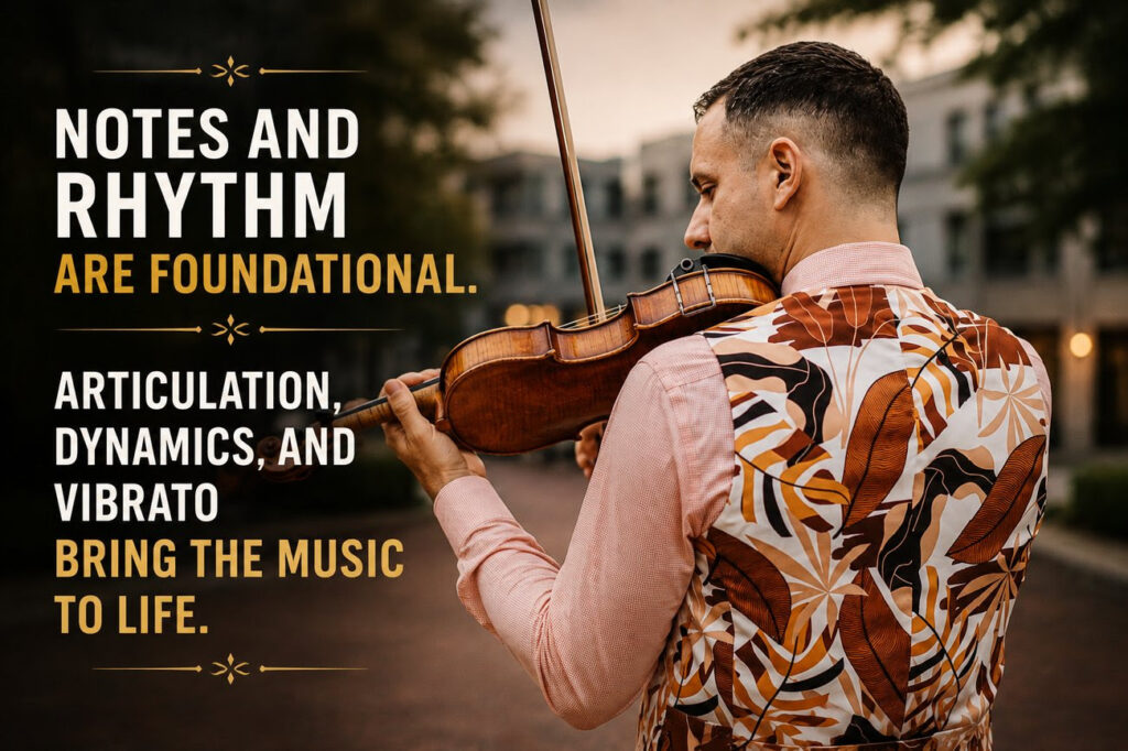 violin articulation